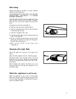 Preview for 9 page of Tricity Bendix TB 55 R Operating & Installation Instructions Manual