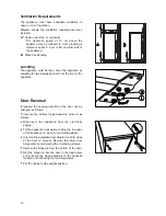 Preview for 14 page of Tricity Bendix TB 55 R Operating & Installation Instructions Manual