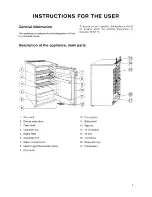 Preview for 5 page of Tricity Bendix TB 57 L Operating & Installation Instructions Manual