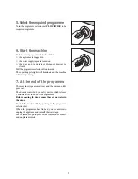 Preview for 9 page of Tricity Bendix TB1000 W Operating And Installation Instructions