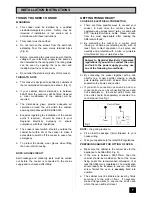 Предварительный просмотр 7 страницы Tricity Bendix TBD903 Operating And Installation Instructions