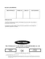 Предварительный просмотр 40 страницы Tricity Bendix TBD903 Operating And Installation Instructions