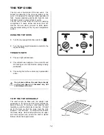 Preview for 12 page of Tricity Bendix TBD950 Operating & Installation Instructions Manual