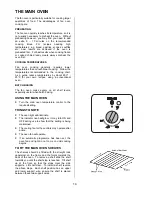 Preview for 14 page of Tricity Bendix TBD950 Operating & Installation Instructions Manual