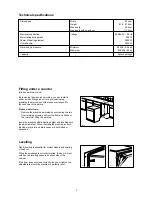 Preview for 7 page of Tricity Bendix TBDW 30 Instruction Book