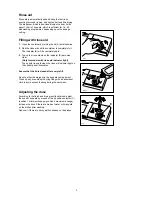 Preview for 12 page of Tricity Bendix TBDW 41 Instruction Book