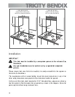 Предварительный просмотр 16 страницы Tricity Bendix TBG700 User Manual