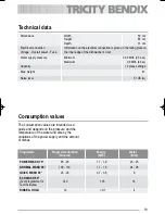 Preview for 19 page of Tricity Bendix TDF 221 User Manual