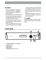 Предварительный просмотр 4 страницы Tricity Bendix TDF222 User Manual