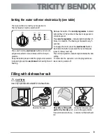 Preview for 9 page of Tricity Bendix TDF222 User Manual