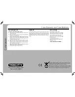 Предварительный просмотр 12 страницы Tricity Bendix TFMC2512 Instruction Manual