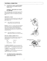 Предварительный просмотр 14 страницы Tricity Bendix TM 200 Operating & Installation Instructions Manual