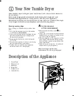 Preview for 4 page of Tricity Bendix TM 310 W Operating & Installation Instructions Manual