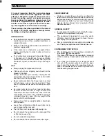 Preview for 3 page of Tricity Bendix TM 560 Operating & Installation Instructions Manual