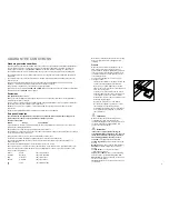 Предварительный просмотр 9 страницы Tricity Bendix TRB 25 SW Operating And Installation Instructions