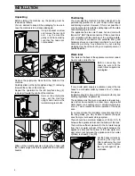 Preview for 4 page of Tricity Bendix WDR 1020 Operating And Installation Instructions