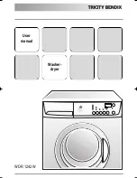 Tricity Bendix WDR 1242 W User Manual preview