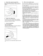 Preview for 13 page of Tricity Bendix WR 540 Operating And Installation Instructions