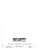 Preview for 22 page of Tricity Bendix WR 540 Operating And Installation Instructions