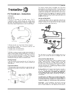 TrickleStar 150PC-AU-W Instruction Manual preview