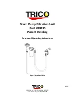 Trico 30035 Set Up And Operating Instructions Manual preview