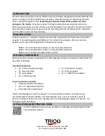 Preview for 2 page of Trico 30035 Set Up And Operating Instructions Manual