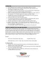 Preview for 5 page of Trico 30035 Set Up And Operating Instructions Manual