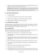 Preview for 19 page of Trico FM-6 User Manual