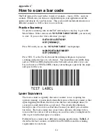 Preview for 179 page of TriCoder Portable Bar Code Reader Owner'S Manual