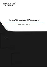 Предварительный просмотр 1 страницы Tricolor Hades Quick Start Manual