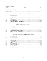 Preview for 3 page of TriCom TCR-HHR-05 Operator'S Manual