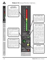 Preview for 12 page of Trident 78 Owner'S Manual