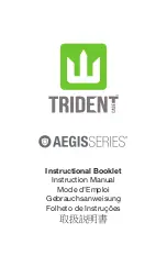 Предварительный просмотр 1 страницы Trident Aegis Series Instructional Booklet