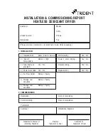 Предварительный просмотр 18 страницы Trident Dryspell 10 Installation, Operation & Maintenance Manual