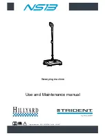 Trident NS13 Use And Maintenance Manual preview