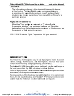 Preview for 2 page of Trident PD765-6R0-00 Instruction Manual