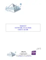 Preview for 1 page of Trident TRIDENT 1U1I User Manual