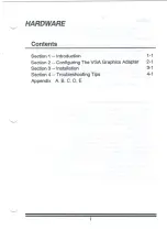 Preview for 3 page of Trident TVGA 9000I User Manual