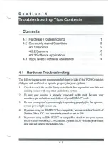 Предварительный просмотр 19 страницы Trident TVGA 9000I User Manual