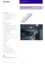 Preview for 1 page of Tridonic 89800624 Manual