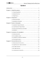 Предварительный просмотр 3 страницы Trienergia SunUno Plus 1.5K Operating Manual