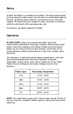 Preview for 4 page of Triex LLC FB00061 Operation Manual