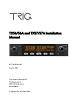 trig TX56 Installation Manual preview
