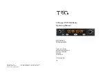 trig TY96 Operating Manual preview