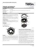 Preview for 1 page of TRIGA TR-B300-6 Installation And Maintenance Instructions