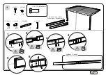 Предварительный просмотр 13 страницы Trigano Jardin LIBECCIO WALL J-87909P1 Assembly Instructions Manual