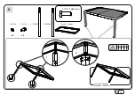 Предварительный просмотр 17 страницы Trigano Jardin LIBECCIO WALL J-87909P1 Assembly Instructions Manual