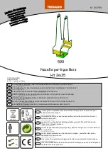 Trigano Nacelle portique Bois 590 Assembling Instructions preview