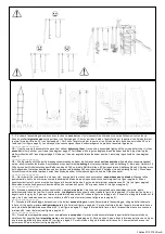 Предварительный просмотр 3 страницы Trigano Play Station 28970 Assembling Instructions