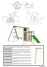 Предварительный просмотр 4 страницы Trigano Play Station 28970 Assembling Instructions